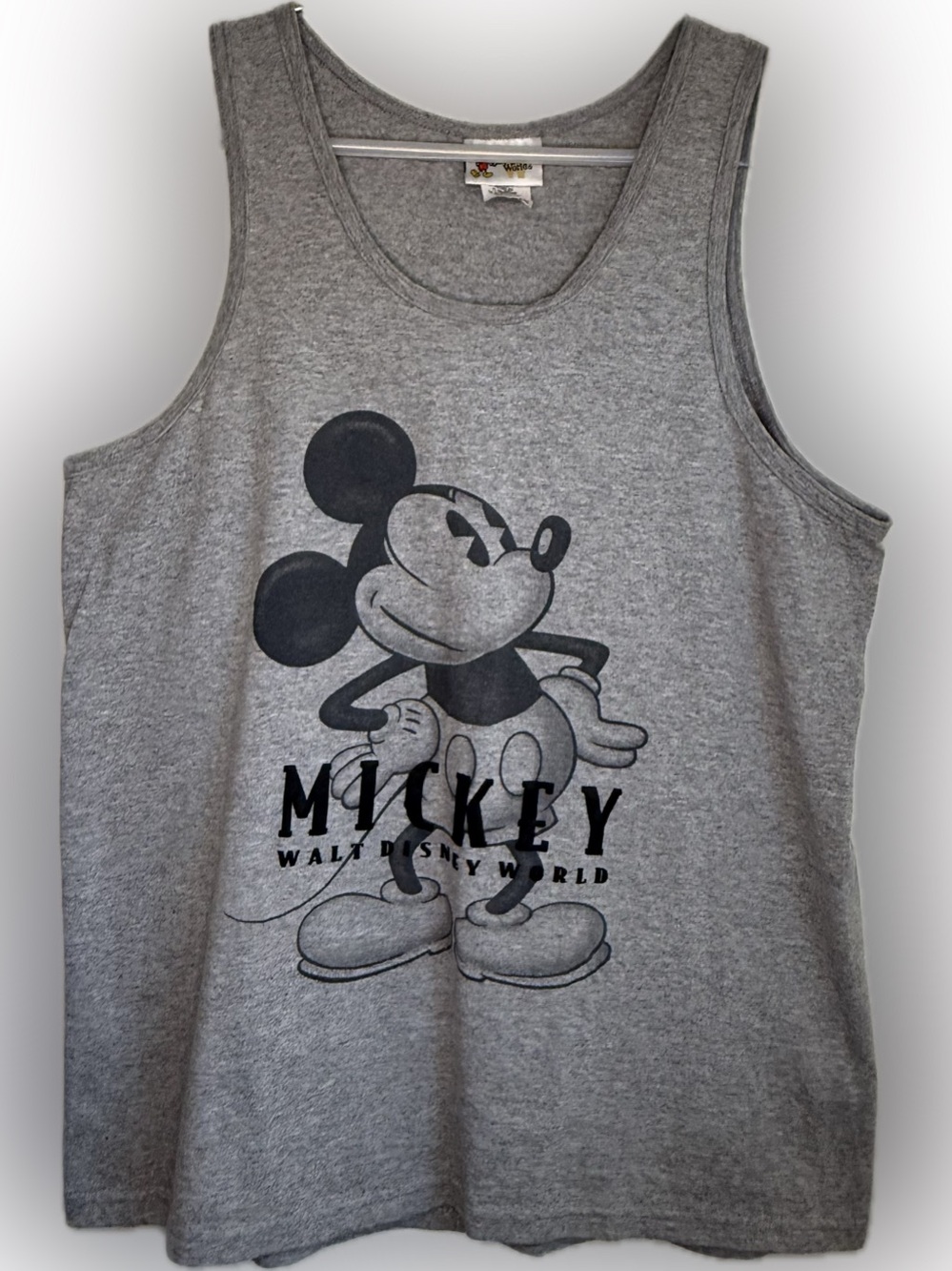 VINTAGE 00's Walt Disney World Mickey Mouse Tank Top Adult Size Medium
